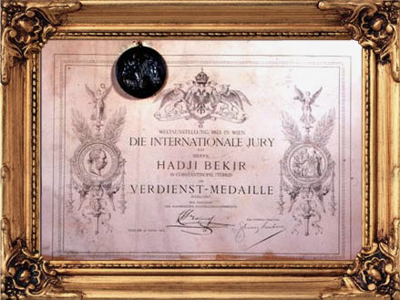 1873 Viyana Fuarı, gümüş