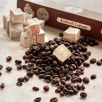 TURKISH DELIGHT WITH COFFEE