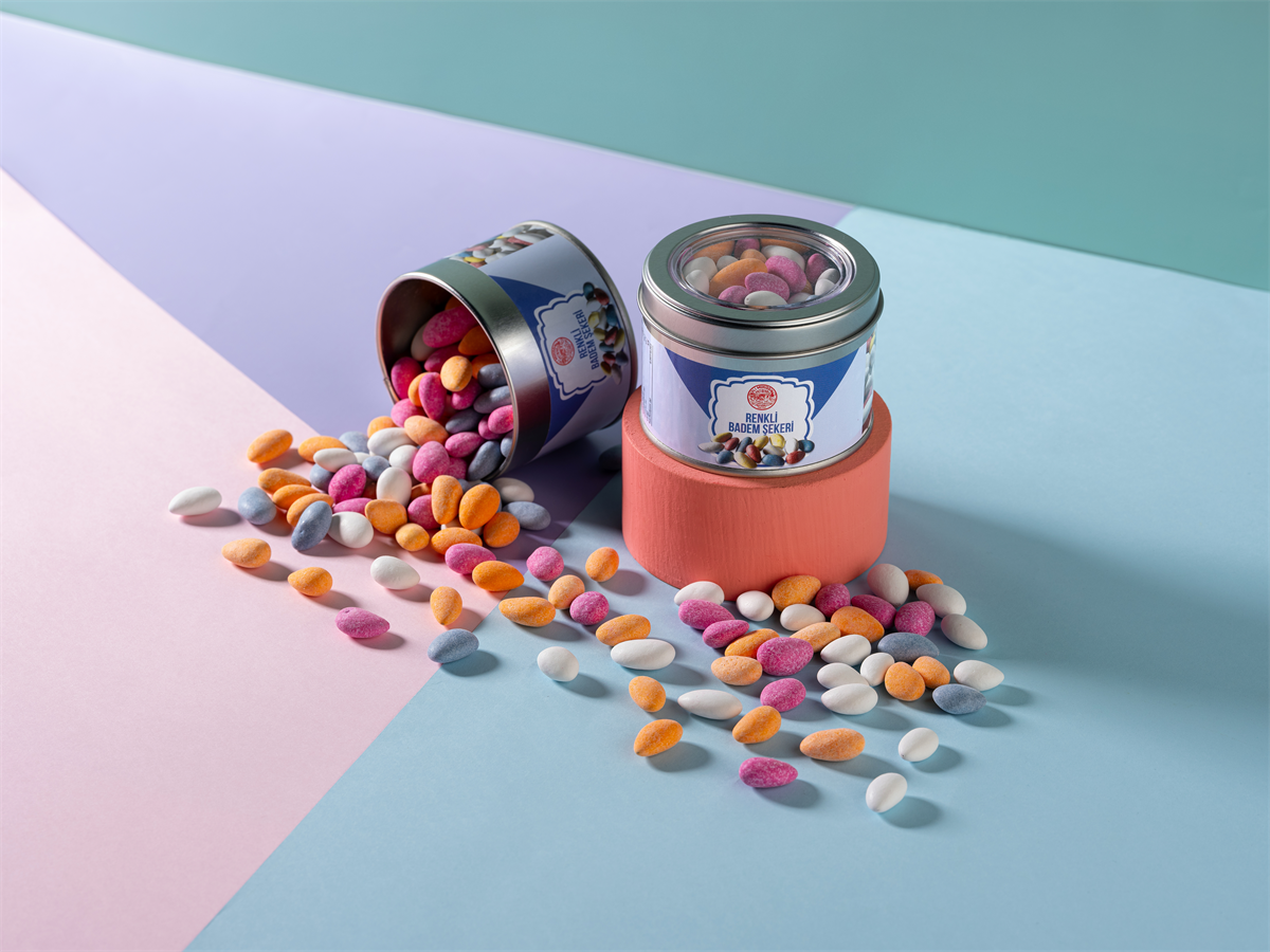 COLORFUL SUGAR COATED ALMONDS